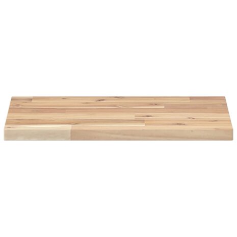 Tafelblad rechthoekig 60x30x2 cm massief acaciahout 4