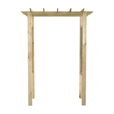 Rozenboog 150x60x204 cm geïmpregneerd hout 3