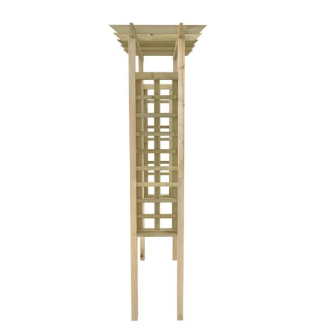 Rozenboog 150x60x204 cm geïmpregneerd hout 4