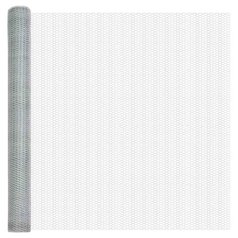 Hexagon Hek Zilver 1.5 x 10 m Gegalvaniseerd staal 5