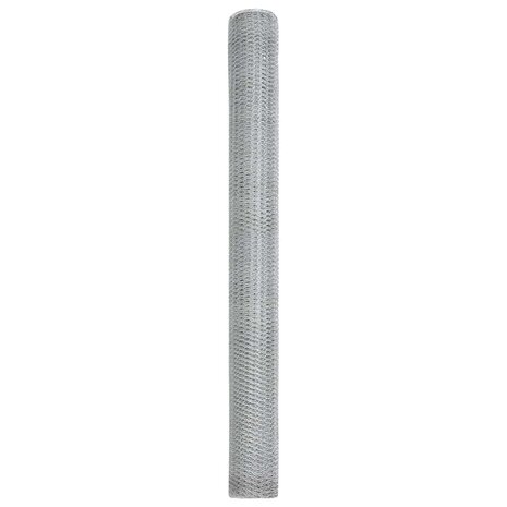 Hexagon Hek Zilver 1.5 x 10 m Gegalvaniseerd staal 6