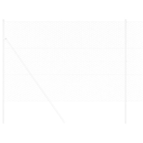 Zeskantig hekwerk Zilver 1.5 x 10 m Gegalvaniseerd staal 3