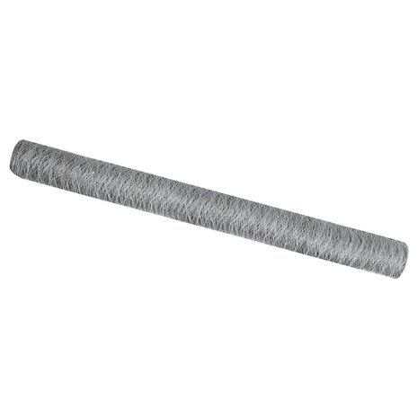 Zeskantig hekwerk Zilver 1.6 x 10 m Gegalvaniseerd staal 2