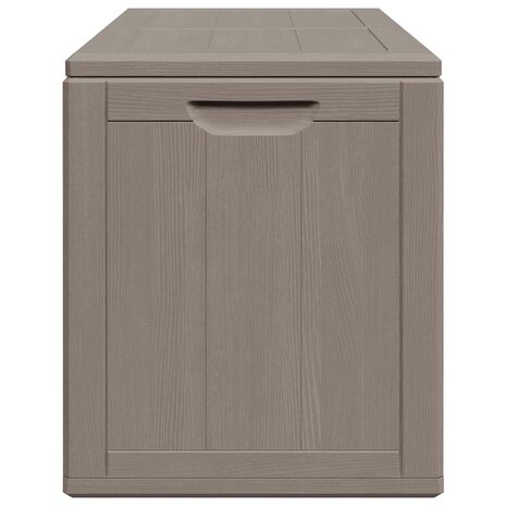 Tuinbox 180 L PP houtlook bruin 5