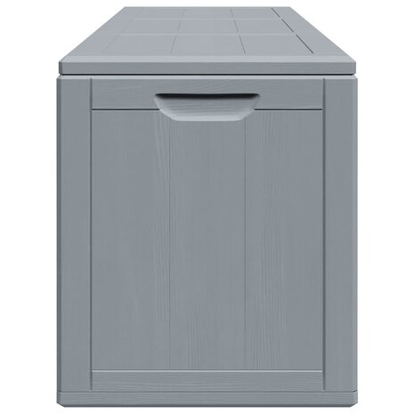 Tuinbox 270 L PP houtlook grijs 5