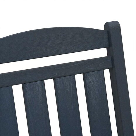 Tuin Schommelstoel 3 pcs Marineblauw 38 x 38 x 46cm Kunststof 9