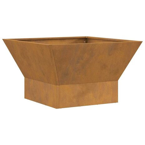 Vuurkorf Zwart 60 x 60 x 35 cm Staal 2