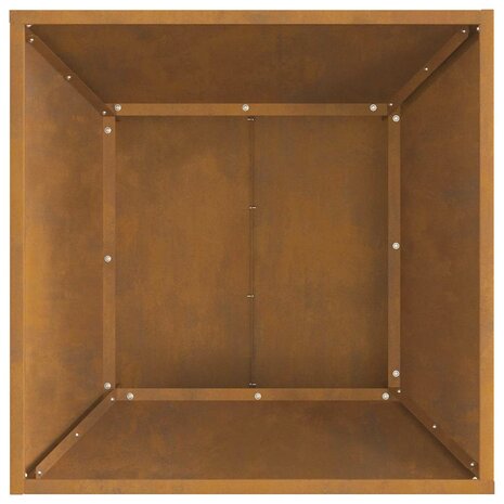 Vuurkorf Zwart 60 x 60 x 35 cm Staal 7