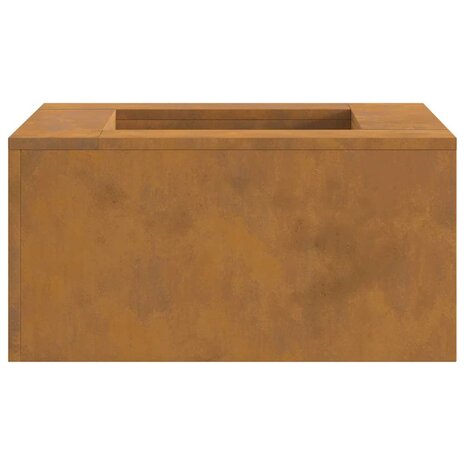 Vuurkorf Bruin 60 x 60 x 30 cm Cortenstaal 6
