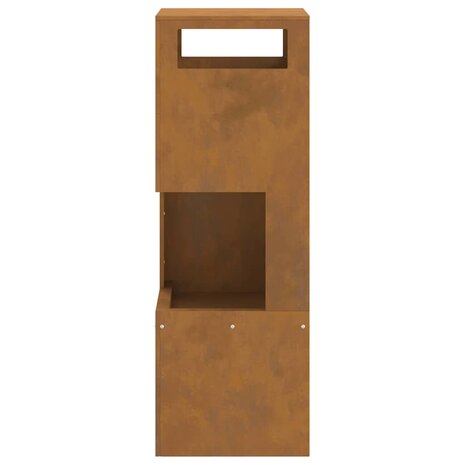 Vuurkorf Bruin 35 x 35 x 100 cm Cortenstaal 6