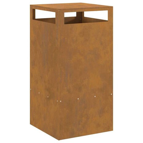 Vuurkorf Bruin 50 x 50 x 100 cm Cortenstaal 7