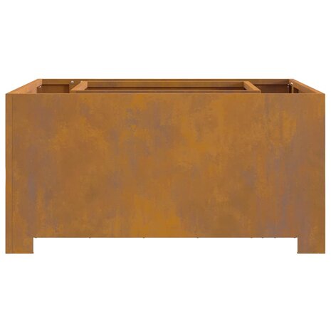 Vuurkorf Bruin 80 x 80 x 40 cm Cortenstaal 6