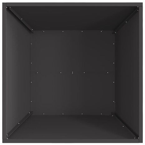 Vuurkorf Zwart 60 x 60 x 30 cm Koudgewalst staal 6