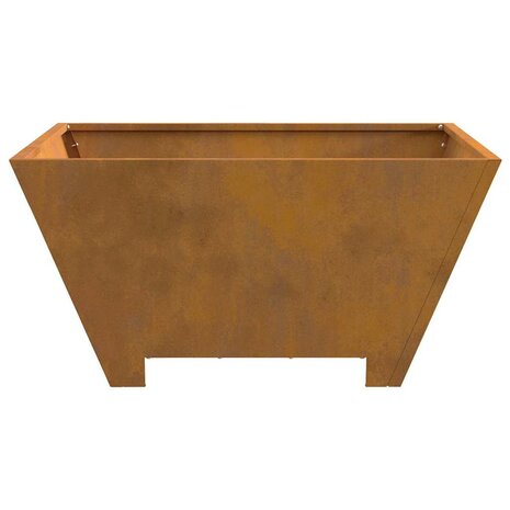 Vuurkorf Bruin 60 x 60 x 30 cm Cortenstaal 6