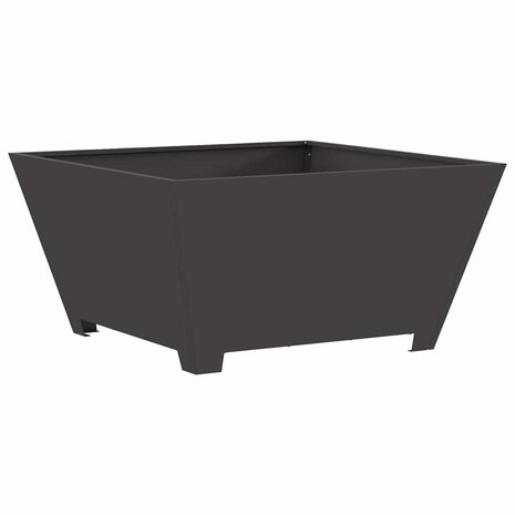 Vuurkorf Zwart 80 x 80 x 40 cm Koudgewalst staal 2