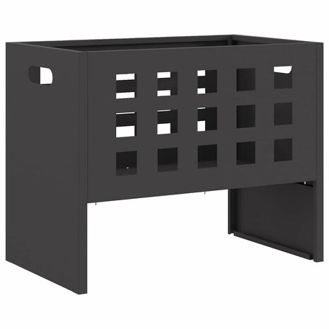 Vuurkorf Zwart 50 x 30 x 40 cm Koudgewalst staal 5