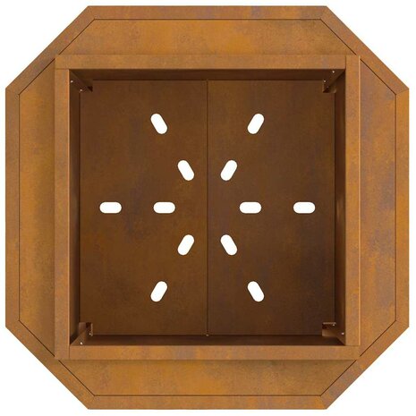 Vuurkorf Bruin 48 x 48 x 51 cm Cortenstaal 7
