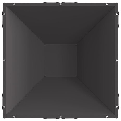 Vuurkorf Zwart 50 x 50 x 35 cm Koudgewalst staal 7