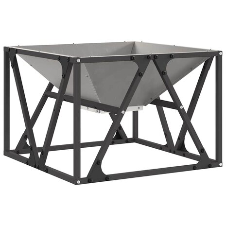 Vuurkorf Bruin 50 x 50 x 35 cm Cortenstaal 5
