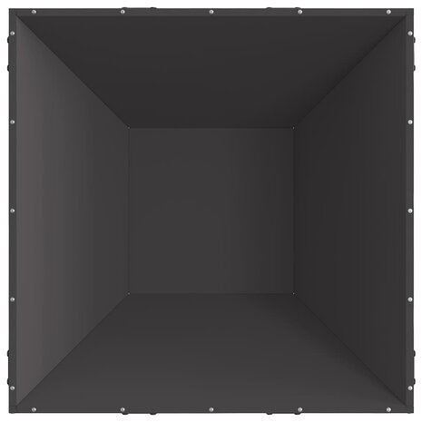 Vuurkorf Zwart 80 x 80 x 40 cm Koudgewalst staal 6