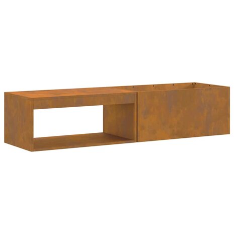 Vuurkorf Bruin 160 x 45 x 35 cm Cortenstaal 2
