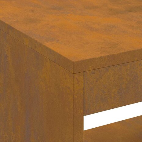 Vuurkorf Bruin 160 x 45 x 35 cm Cortenstaal 9
