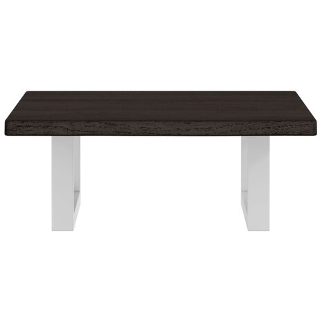 Badkamer wandschap staal en massief eikenhout 4