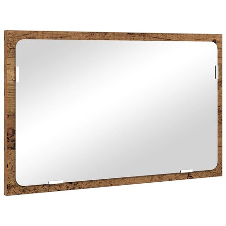 Badkamermeubelset 2 pcs Oud Hout 57 x 37 x 45 cm Bewerkt hout 6