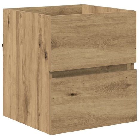 Badkamerkast Artisan Eiken 41 x 38.5 x 45 cm Bewerkt hout 7