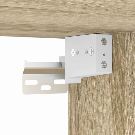 Badkamer spiegelkast Bruin 42 x 12 x 60 cm Bewerkt hout 8