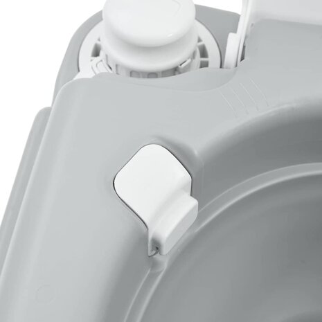 Camping Toilet Grijs 41.5 x 36.5 x 42 cm 7