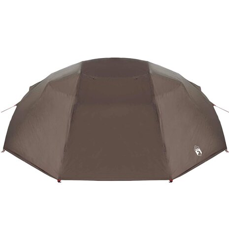 Vistent met dak Bruin 514 x 465 x 187 cm Polyester 5