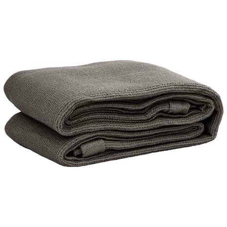 Tenttapijt 250x250 cm HDPE antracietkleurig 2