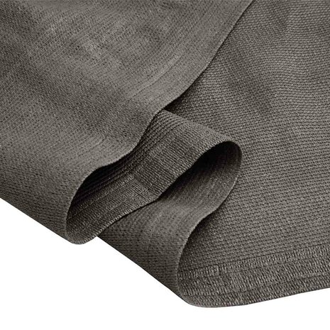 Tenttapijt 250x250 cm HDPE antracietkleurig 6