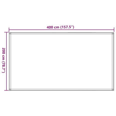 Tenttapijt 200x400 cm beige 7