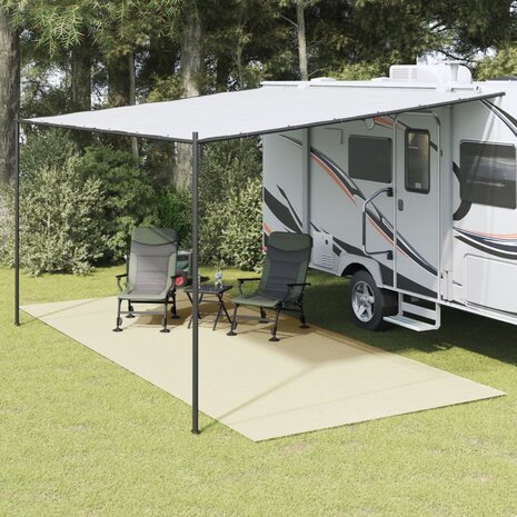 Tenttapijt 5x2,5 m crèmekleurig 1