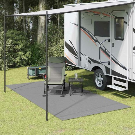 Tenttapijt Antraciet 250 x 250 cm Polyester 1
