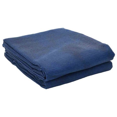 Tenttapijt Blauw 250 x 250 cm Polyester 2