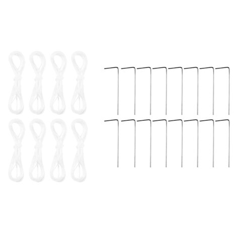 Partytent Blauw en Wit 600 x 400 x 266 cm Polyester en staal 7