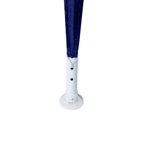 Partytent Blauw en Wit 600 x 400 x 266 cm Polyester en staal 9