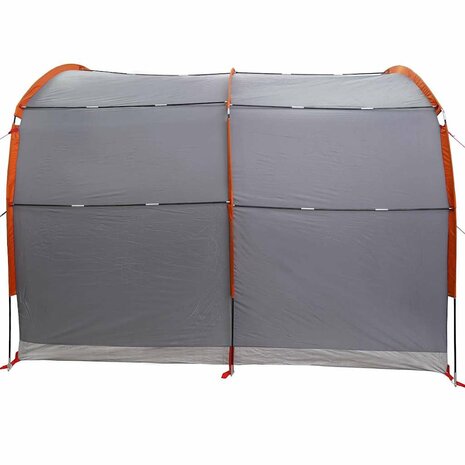 Tent met dak Grijs en oranje 268 x 240 x 191 cm Polyester 5
