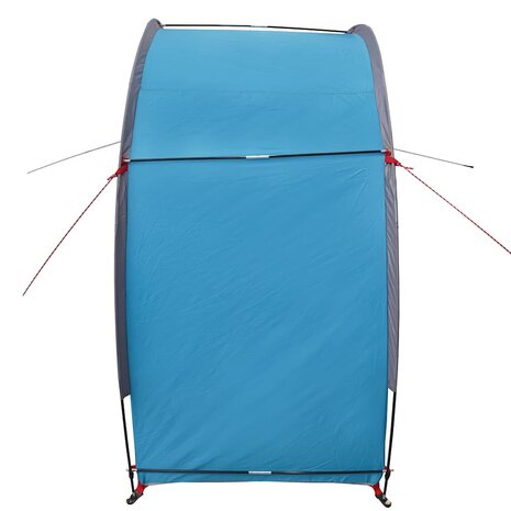 Fietstent met dak met opslag Blauw 210 x 90 x 174 cm 6