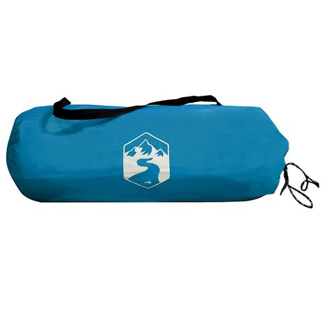 Fietstent met dak met opslag Blauw 210 x 90 x 174 cm 9