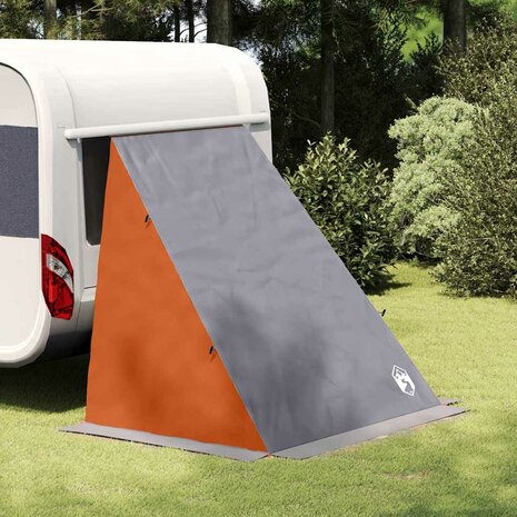 Tent met dak Anders Grijs en Oranje 140 / 190 x 150 x 185 cm 1