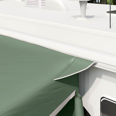 Tent met dak Anders Groen en Zwart 285 x 255 x 245 cm Polyester 4