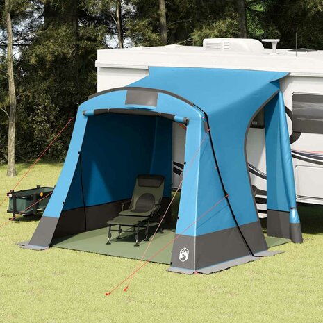Tent met dak Anders Blauw en Zwart 285 x 255 x 245 cm Polyester 1