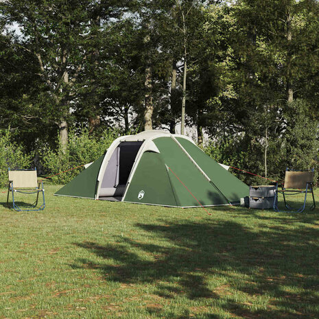 Tent met dak Anders Groen en Zwart 510 x 240 x 156 cm 1