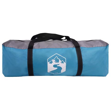 Tent met dak Anders Blauw en Zwart 510 x 240 x 156 cm 9