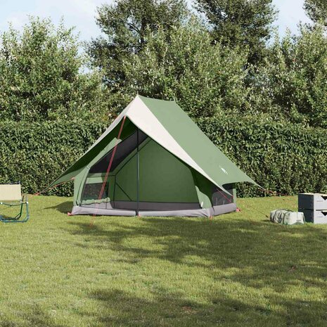 Tenten met dak Groen 220 x 233 x 184 cm Polyester 1