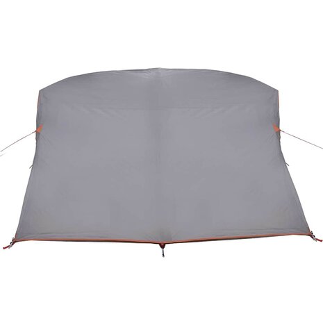 Camping Tent Grijs en oranje 275 x 230 x 140 cm Polyester 6